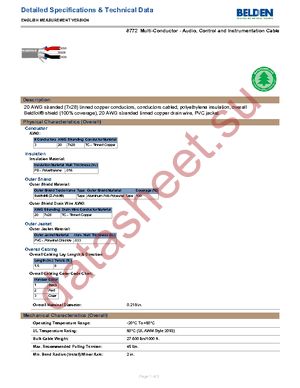 8772 060500 datasheet  